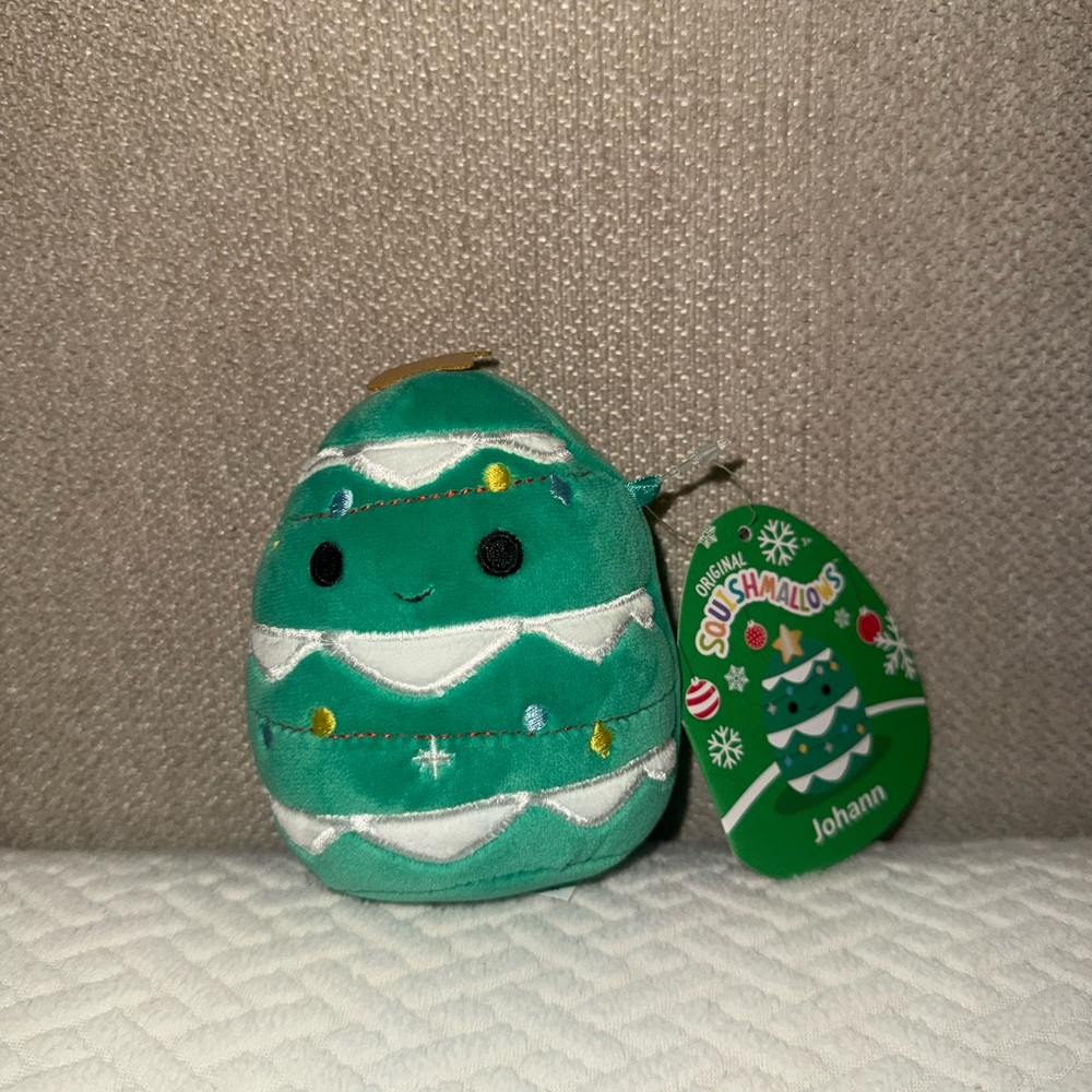 Green Squishmallow Plush Toy